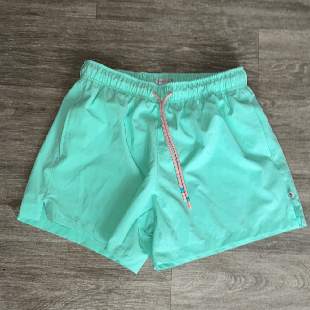 Ocean Coast woman’s swim Mint Athletic Shorts size M